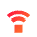 Wifi Signal Medium Icon from Sharp Gradient Set