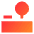 Controller Stick Icon from Sharp Gradient Set