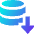Database Download Icon from Sharp Gradient Set