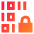 Device Database Encryption 1 Icon from Sharp Gradient Set