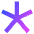 Asterisk 3 Icon from Sharp Gradient Set