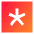 Asterisk Square 3 Icon from Sharp Gradient Set