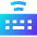 Keyboard Wireless 2 Icon from Sharp Gradient Set