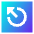 Power Off Square Icon from Sharp Gradient Set