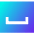 Spacebar Square Icon from Sharp Gradient Set