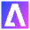 Adobe Logo Icon from Sharp Gradient Set