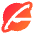 Explorer Logo Icon from Sharp Gradient Set