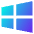 Windows Logo Icon from Sharp Gradient Set