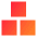 Module Three Icon from Sharp Gradient Set