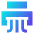 Shredder Icon from Sharp Gradient Set