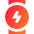 Watch Circle Charging Icon from Sharp Gradient Set