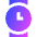 Watch Circle Time Icon from Sharp Gradient Set
