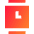 Watch Square Time Icon from Sharp Gradient Set