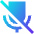 Voice Mail Off Icon from Sharp Gradient Set