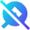 Webcam Off Icon from Sharp Gradient Set