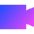 Webcam Video Icon from Sharp Gradient Set