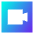 Webcam Video Square Icon from Sharp Gradient Set