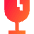 Fragile Icon from Sharp Gradient Set