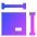 Package Dimension Icon from Sharp Gradient Set