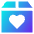 Shipment Favorite Icon from Sharp Gradient Set