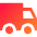 Shipping Transfer Truck Icon from Sharp Gradient Set