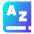 Dictionary Language Book Icon from Sharp Gradient Set