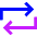 Line Arrow Reload Horizontal 1 Icon from Sharp Neon Set