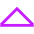 Tailless Triangle Arrow Up 1 Icon from Sharp Neon Set