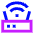 Wifi Router Icon from Sharp Neon Set | Free Download as SVG Vector and Transparent PNG | Streamline icons