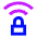 Wifi Secure Connection Icon from Sharp Neon Set