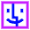 Finder Logo Icon from Sharp Neon Set