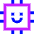 Ai Chip 2 Icon from Sharp Neon Set