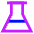 Flask Half Icon from Sharp Neon Set