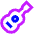 Guitar Icon from Sharp Neon Set
