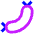 Sausage Processed Food Icon from Sharp Neon Set