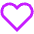 Heart Icon from Sharp Neon Set | Free Download as SVG Vector and Transparent PNG | Streamline icons