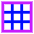 Show Grid Icon from Sharp Neon Set