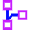 Hierarchy 10 Icon from Sharp Neon Set