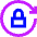 Lock Rotation Icon from Sharp Neon Set