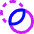 Pathfinder Circle Crop Icon from Sharp Neon Set