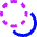 Pathfinder Circle Minus Back 1 Icon from Sharp Neon Set