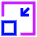 Minimize Icon from Sharp Neon Set