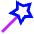 Magic Wand 2 Icon from Sharp Neon Set