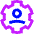 Account Setting Icon from Sharp Neon Set