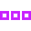 Horizontal Menu Icon from Sharp Neon Set
