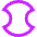 Warp Squeeze Icon from Sharp Neon Set