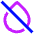 Humidity None Icon from Sharp Neon Set