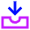 Inbox Tray 1 Icon from Sharp Neon Set