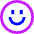 Happy Face Icon from Sharp Neon Set