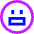 Smiley Scared Icon from Sharp Neon Set